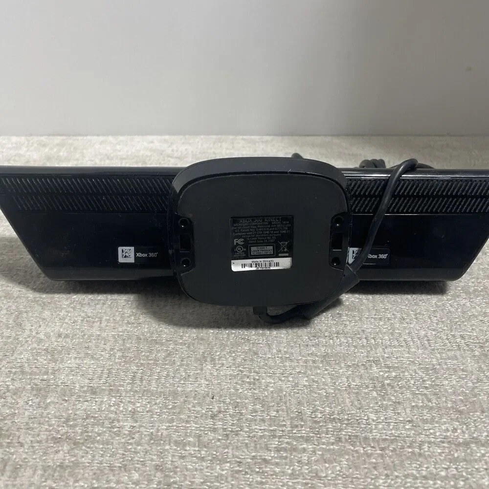 Genuine Microsoft Xbox 360 Kinect Sensor Bar Black Camera Tested And Working